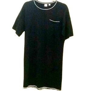 Gap Women’s Black Crew Neck Dress Sz M